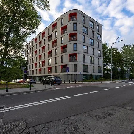 Prestige Apt- 76m2, Parking&balconies Warschau